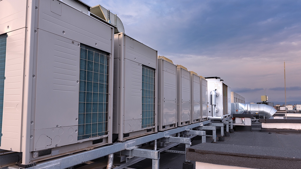 Commercial Rooftop Units.