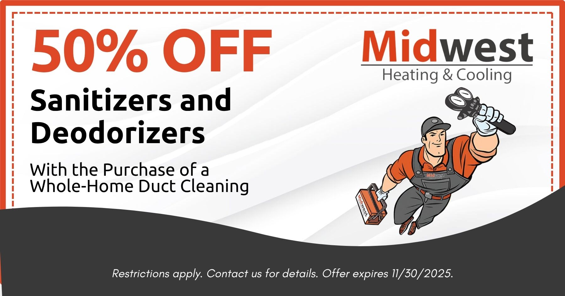 November 2025 - Dryer Vent Cleaning Promo