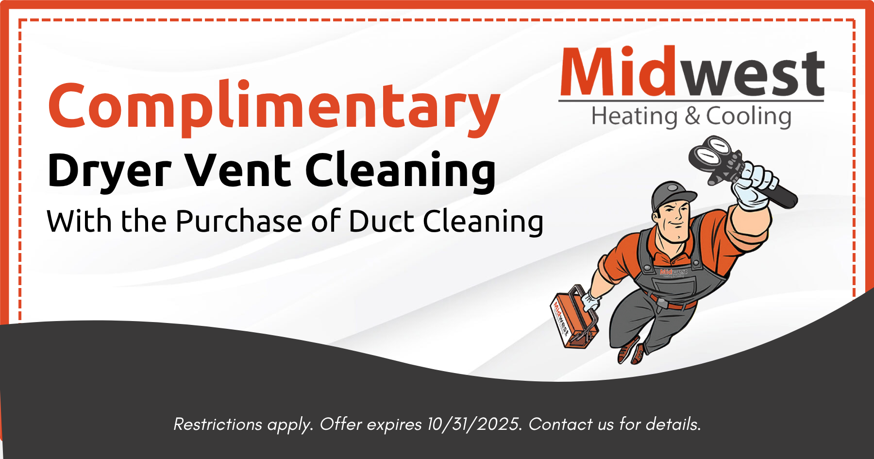 October 2025 - Dryer Vent Cleaning Promo