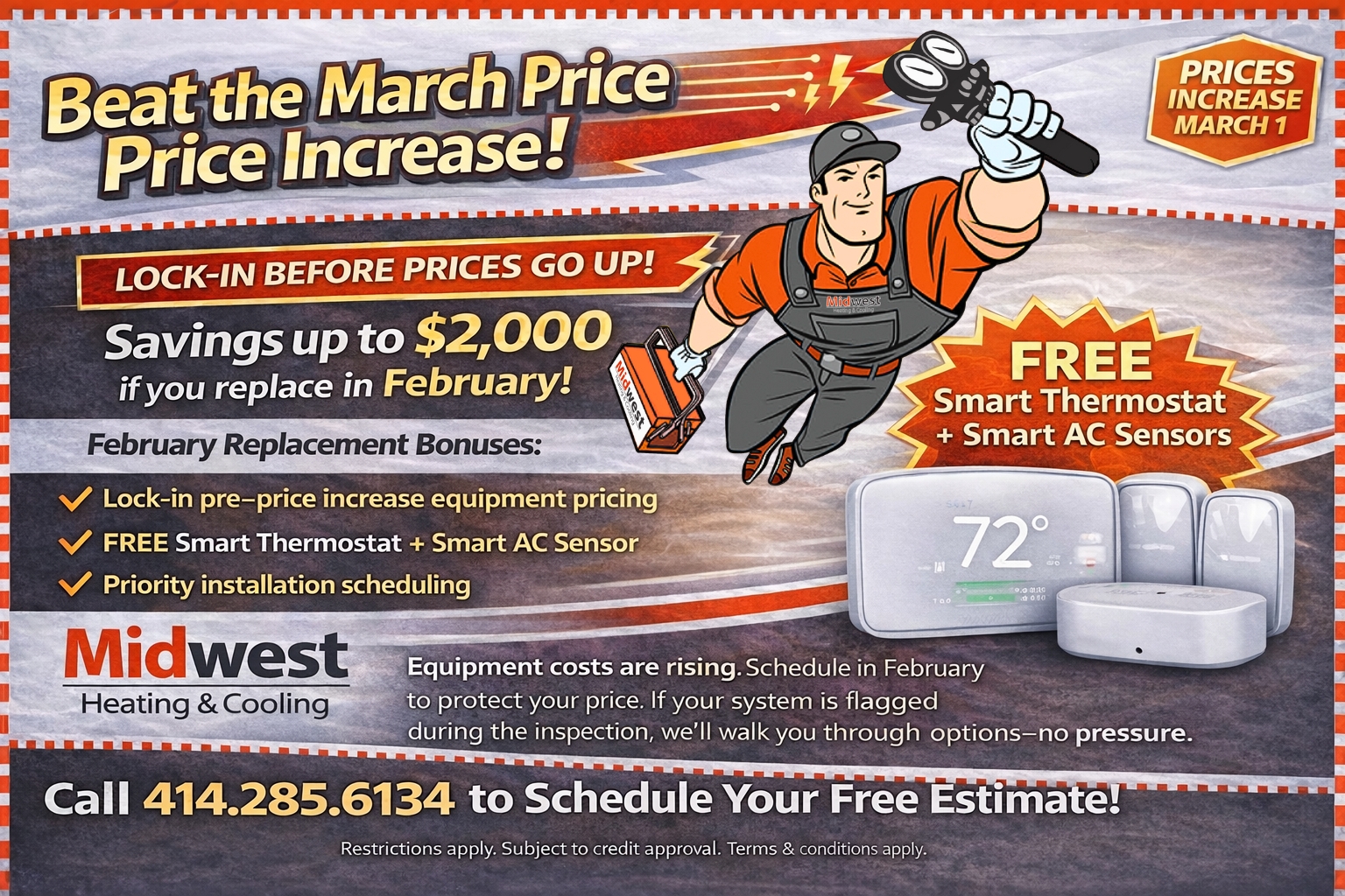 Beat the March Price Increase