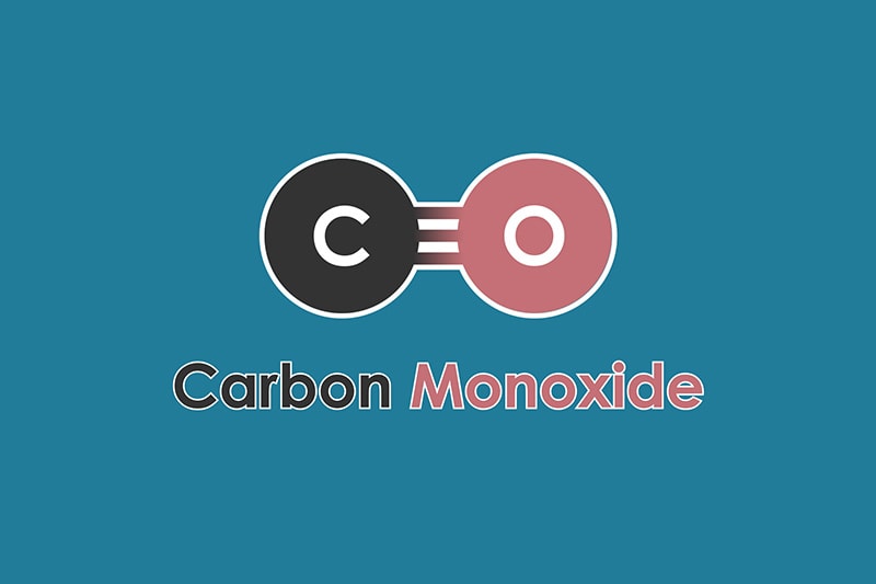Video - What Is Carbon Monoxide? Logo showing a CO2 bond with the words, 